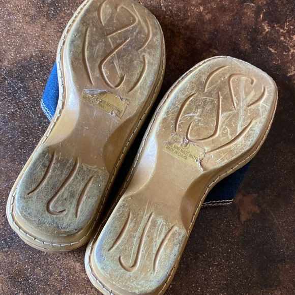 Andre LA Denim Y2K 90’s Platform Wedge Sandals - Picture 5 of 6